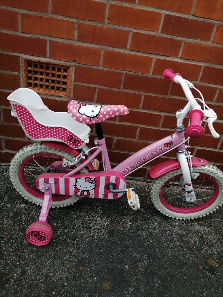 halfords hello kitty bike